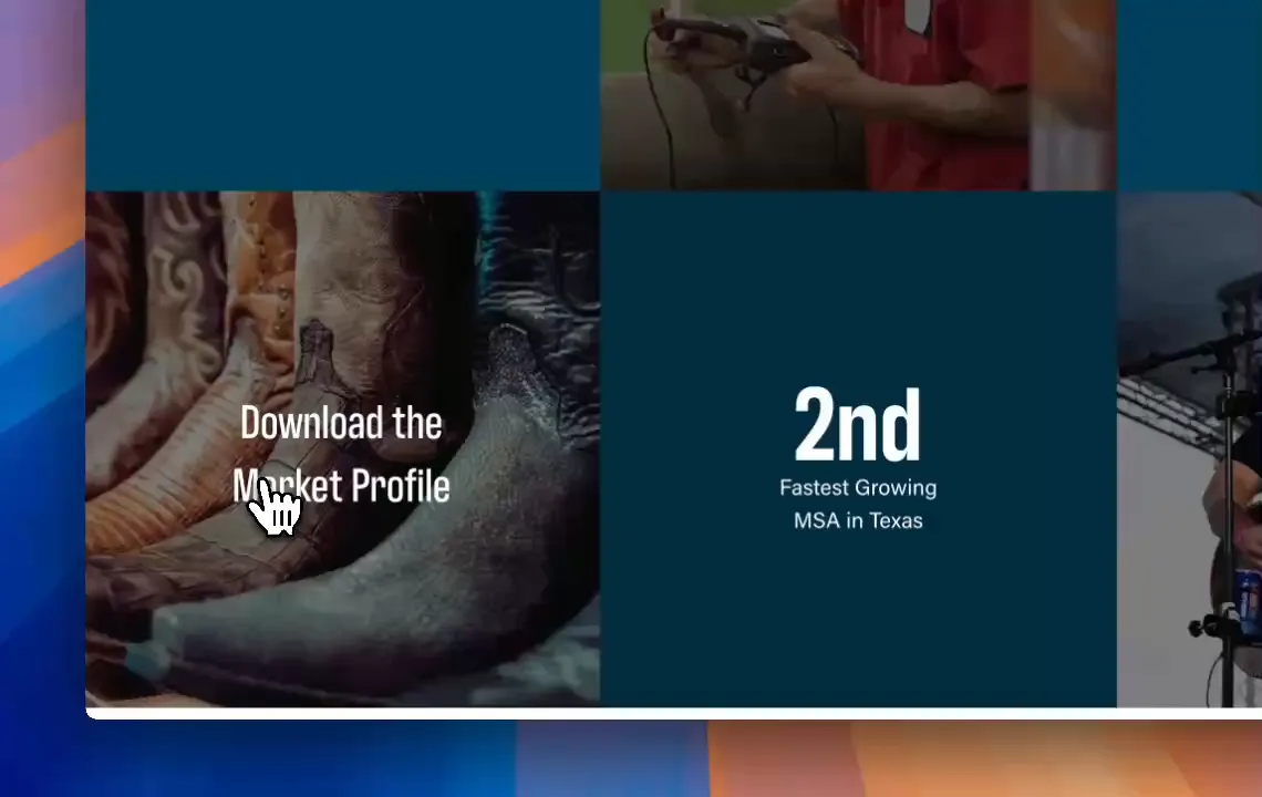 Market profile PDF download page for Mercedes economic development